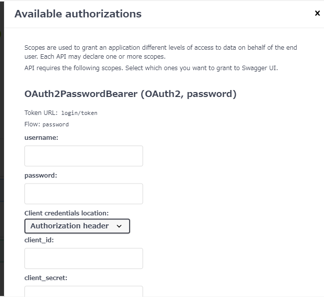 oauth2 form